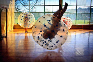 Bumper Ball in a sports hall – Kraków