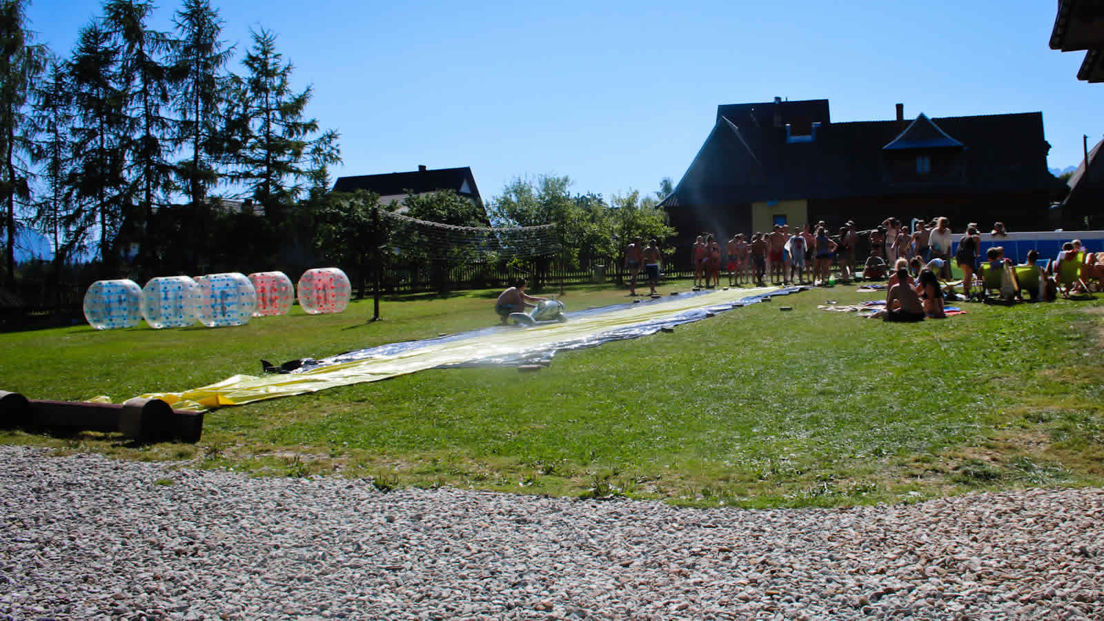 bumper-ball-w-gorach Bumper Ball in the mountains – outdoor game