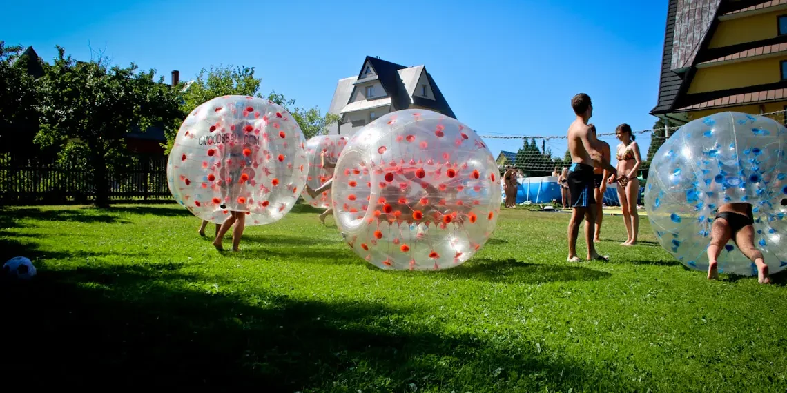 Bumper Ball for everyone – players in the balls
